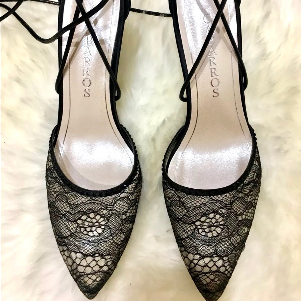 SOLD Lace Heels Brand New 6.5